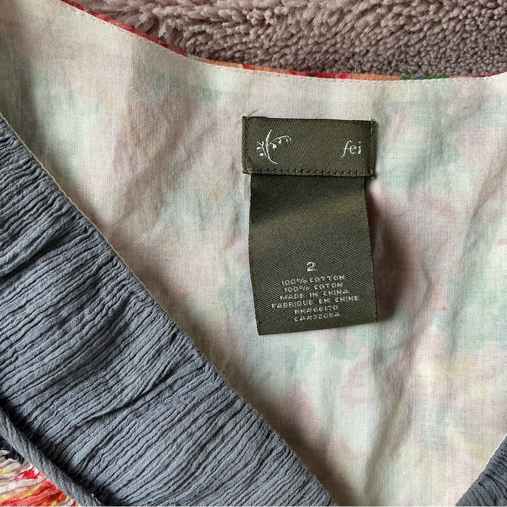 Floral Ruffle Blouse - Multicolor - Picture 3 of 6
